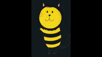 so i tried using luma ai #animation #scratch #ai #bee #cat #nokia
