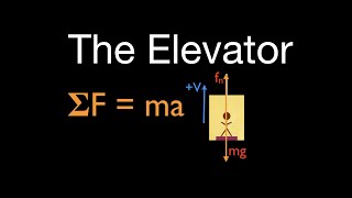 Newton's 2nd Law (6a of 21) The Normal Force, The Elevator Net Worth