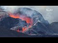 Lava walls above Natthagi 🌋 June 2