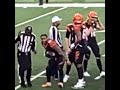 Joe mixon throws helmet hits ref