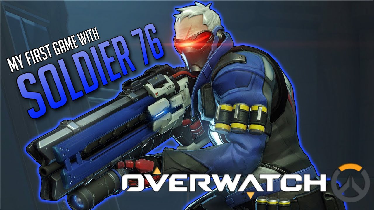 Overwatch | first game with Soldier 76 | by patrick v