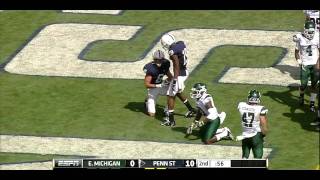 Penn State vs. Eastern Michigan 2011 Highlights