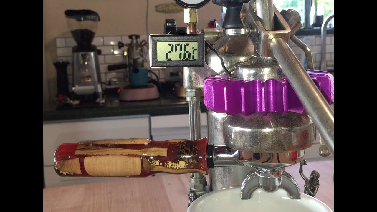 Over Heating My La Pavoni Espresso machine YouTube