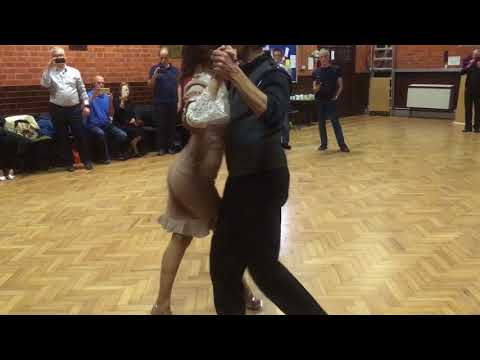 Alexandra Wood & Guillermo Torrens at Reading Tango Club - Rhythmic patterns for Canaro