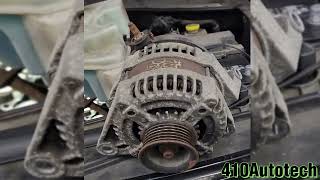 How to remove alternator on a Dodge   3.7L 2008 / 2012