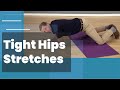 Stretch Tight Hips (Self Massage & Stretching)