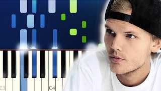 Avicii - SOS ft Aloe Blacc (Piano Tutorial)