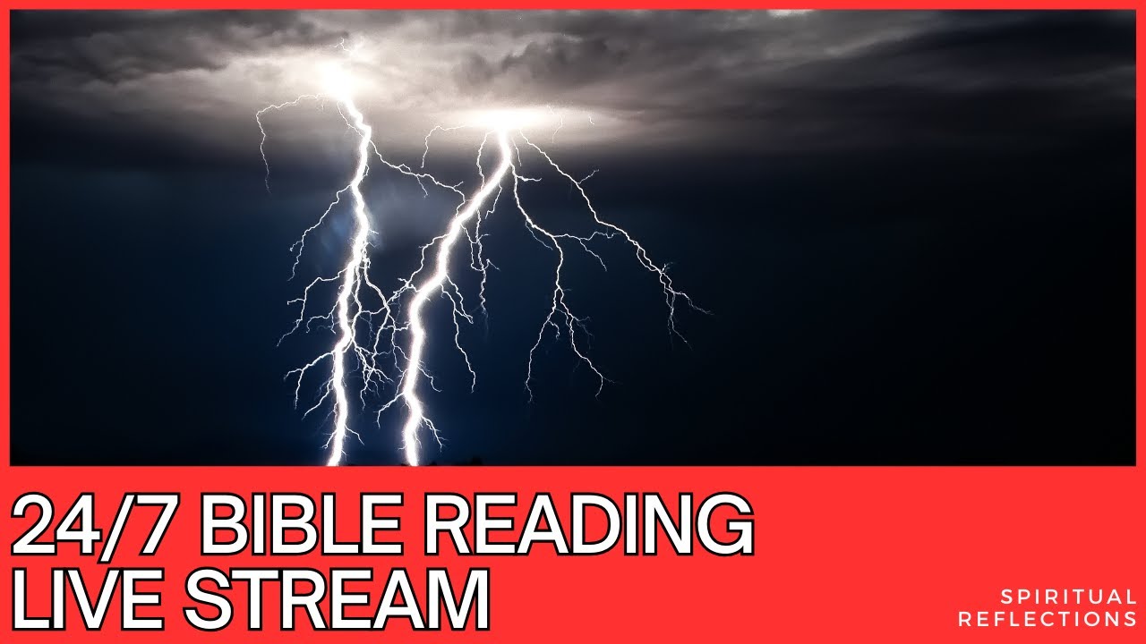 24/7 Bible Verse Livestream | Continuous Scripture Reading for Reflection & Peace