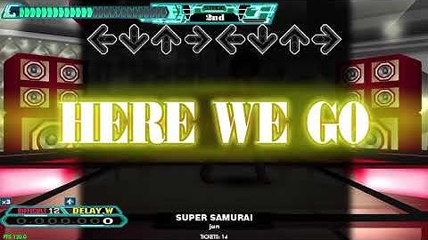 【LV12】DDR / SUPER SAMURAI - DIFFICLUT DOUBLE with handclap