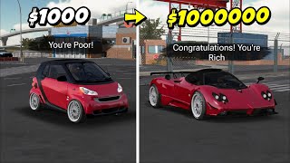 How To Turn $1000 into $10000000 in Car Parking Multiplayer New Update