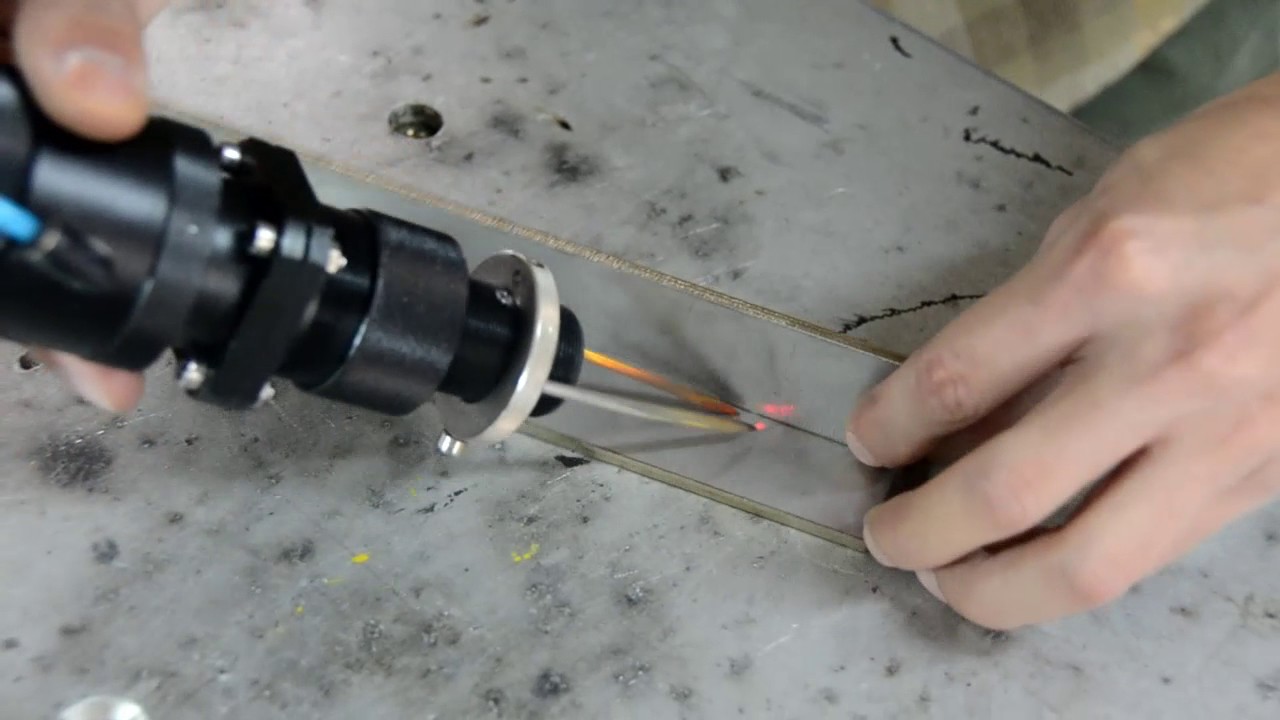 4mm Stainless Steel Sheet 500w Handheld YAG Laser Welder YouTube