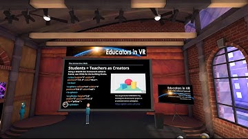 Creating WebXR Sites With Aframe (clip from Educators in VR Summit)