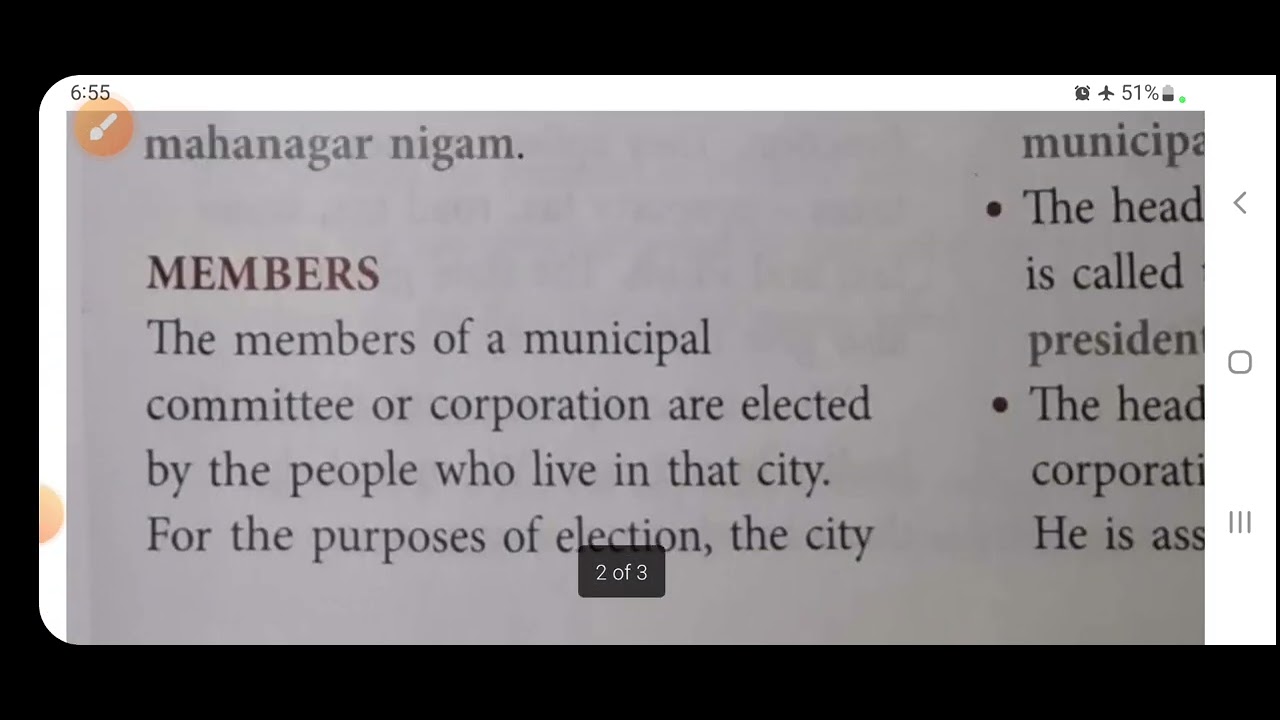 Local self government in cities,  class 4 , My big book of social studies