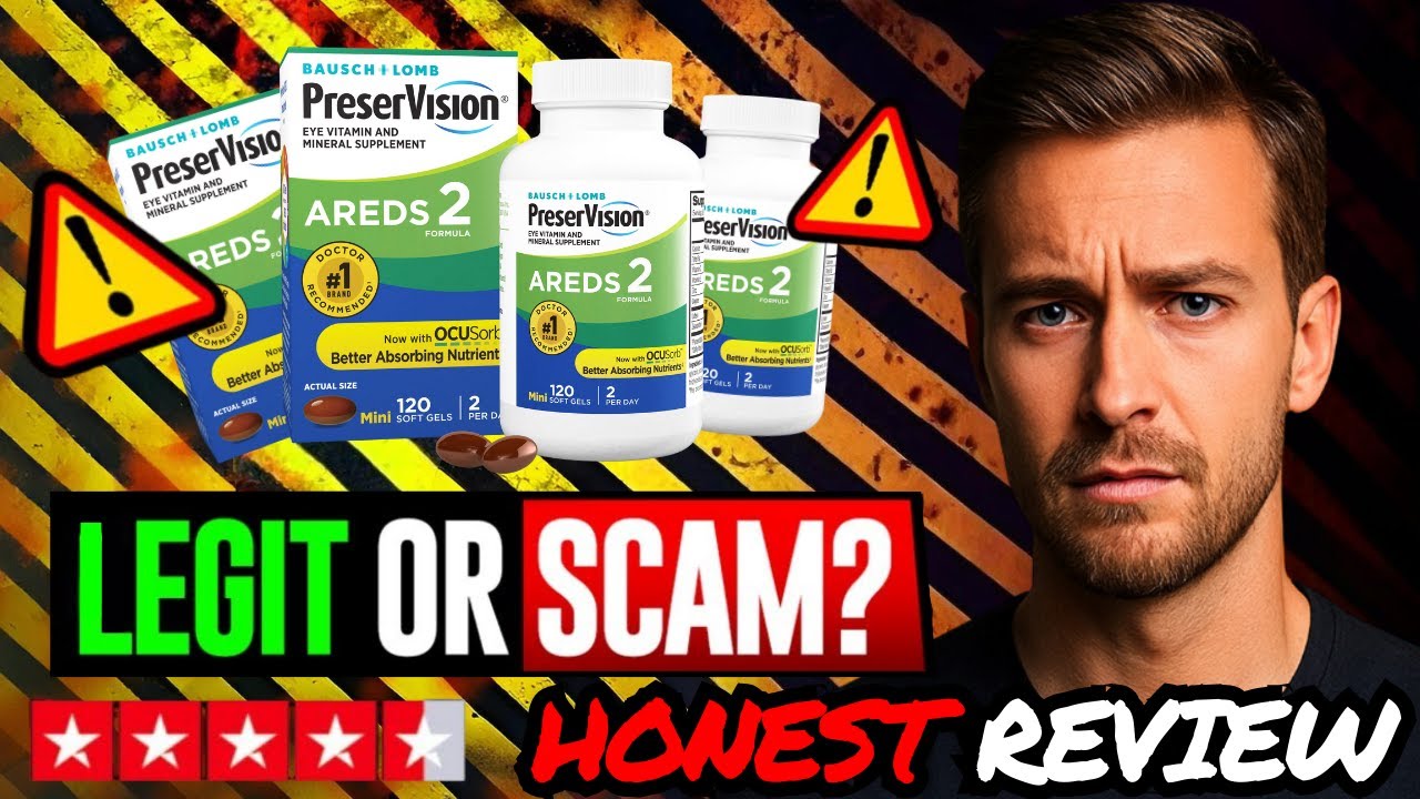 PreserVision AREDS 2 Eye Vitamin Detailed Review 2025!
