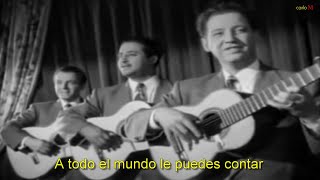 CONTIGO (con letra) Los Panchos chords