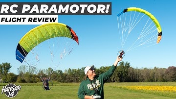 This RC Paramotor is Incredibly Fun! | Full Flight Review