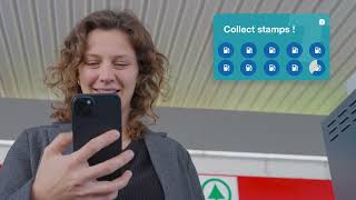 The TAMOIL loyalty card is going digital! Collect your stamps directly in the TAMOIL Suisse app!