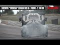 Chimera burnout - 2.190 hk Scania V8! (Trailer Trucking Festival)