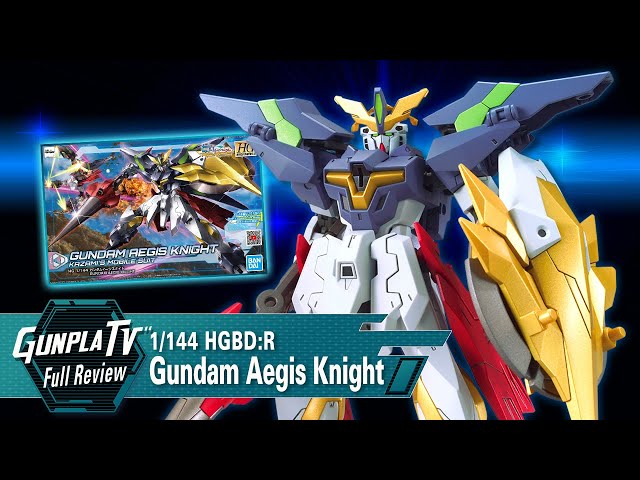 Bandai Gundam Justice Knight Hgbd:r 1/144 Gunpla Model Kit