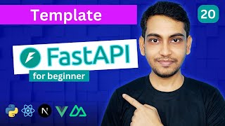 Template in FastAPI for beginner