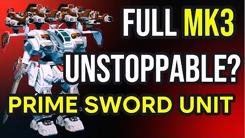 Maxed Prime Sword Unit = Unstoppable? Watch This! - War Robots Gameplay