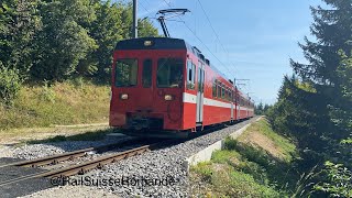 [ FR / DE ] Trafic ferroviaire au Nyon St-Cergue Morez / Bahnverkehr am NStCM