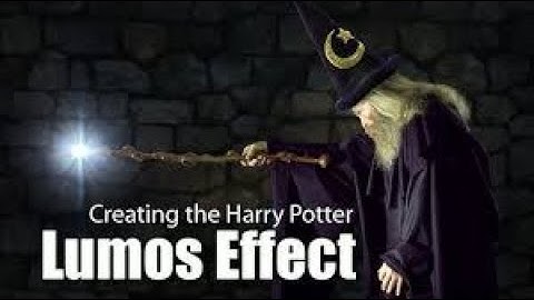 HOW To Make Harry Potter lumos effect in after effects?