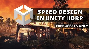 Abandoned Shelter - Free assets only | Speed Level Design | Unity | HDRP