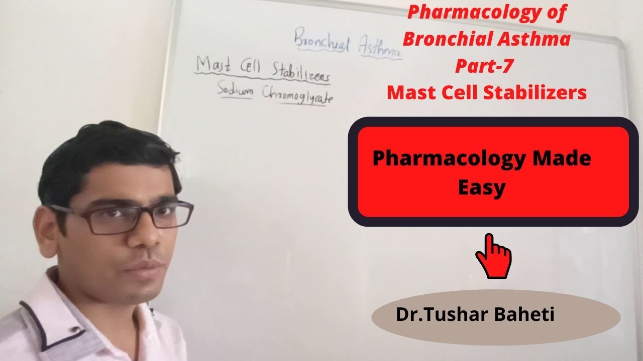 Mast Cell Stabilizers (Chromolyn sodium) Pharmacology of Bronchial