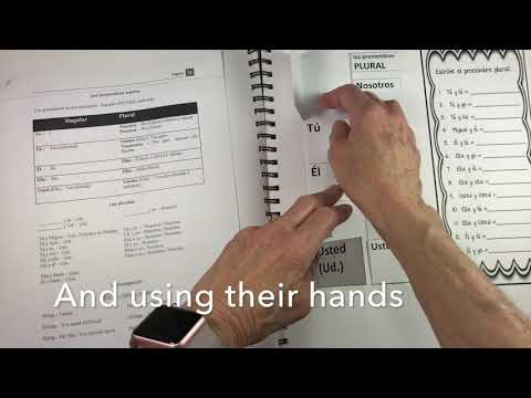 Spanish One Interactive Notebook Activities
