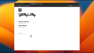 GitHub issues as blog - gitblog.io