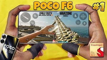 POCO F6 Delivers INSANE Performance in WARZONE MOBILE