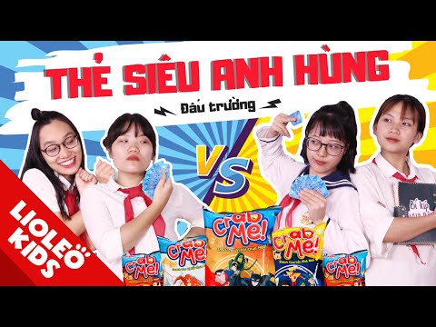 Video ĐẤU TRƯỜNG THẺ SIÊU ANH HÙNG OISHI CRAB ME!! Ai mới là... - youtube