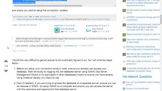 47.  Connection String in Web Config