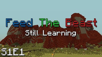 Feed The Beast: Episode 1 - Still Learning (Mindcrack ModPack)