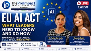 Ep:64: AI Regulation is Here: How Leaders Must Respond | EU AI Act