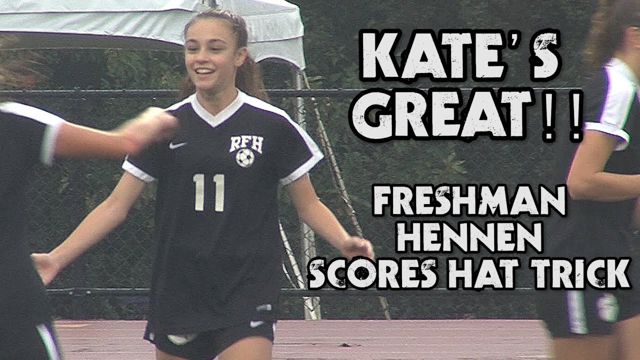 Rumson Fair Haven 9 St  Rose 0 | HS Girls Soccer | Kate Hennen Hat Trick