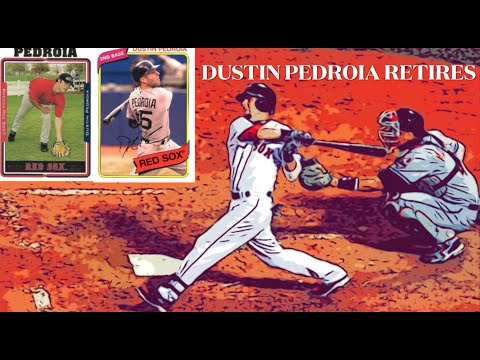 Dustin Pedroia retires - Relive career memories through his baseball cards