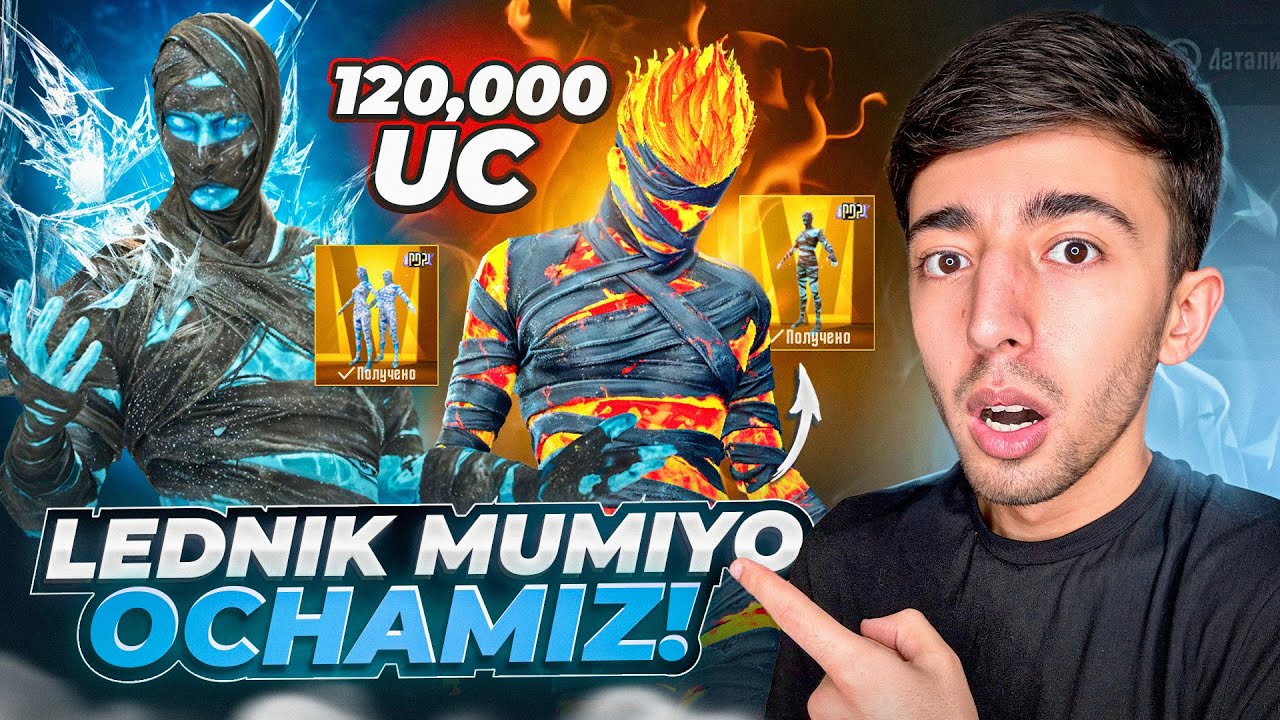 😱120,000 UC LEDNIK MUMIYO HAMMASINI OLDIM 🥵 MANA BU OMAD - PUBG MOBILE!!!