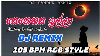 105 BPM Senehasa Illla Remix  | Malani Bulathsinhala | Old Sinhala Song | R&B Style