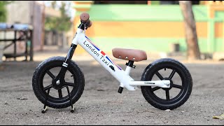 UNBOXING BALANCE BIKE LONDON TAXI !! MUDAH BANGET RAKITNYA !!