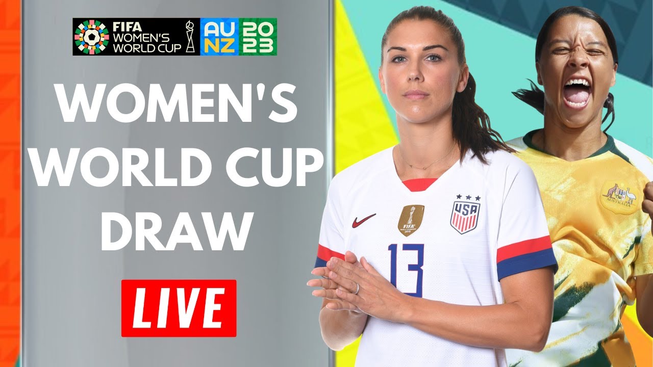 LIVE FIFA Womens World Cup 2023 Draw Womens Football Live Stream Watch Along