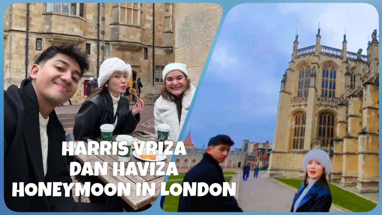 AKHIRNYA BAWA HARRIS VRIZA DAN HAVIZA JLN2 KE WINDSOR CASTLE INGGRIS ❤️