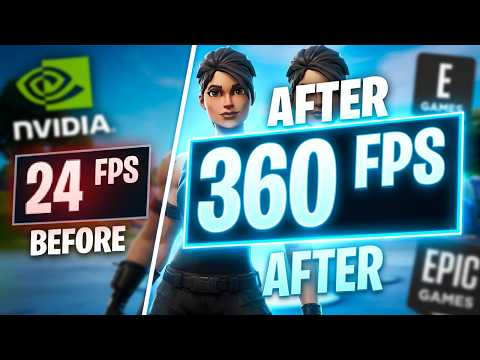 Fortniten PARAS FPS Boosti 2026 | NVIDIA SETTINGS 300% FPS BOOST (EI LAGIA) by Oscarr