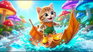 Kitten Drank A Shrinking Potion Tiny Cats Big Adventure 小猫冒险