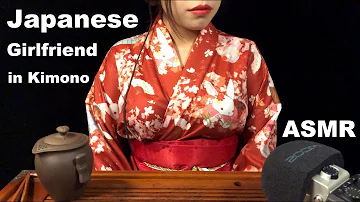 [ASMR] Japanese Girlfriend in Kimono 🍙🇯🇵