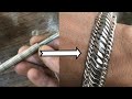 How to make Double linked 8 bracelet | secret of 8 bracelet making | we make jewellery