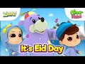 New omar  hana x zaky one 4 kids  its eid day  islamic songs for children  eid mubarak