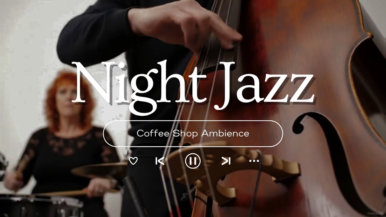 Winter Cafe Ambience with Warm Piano Jazz Music ⛄ Relaxing Jazz Background Music for Work, Study