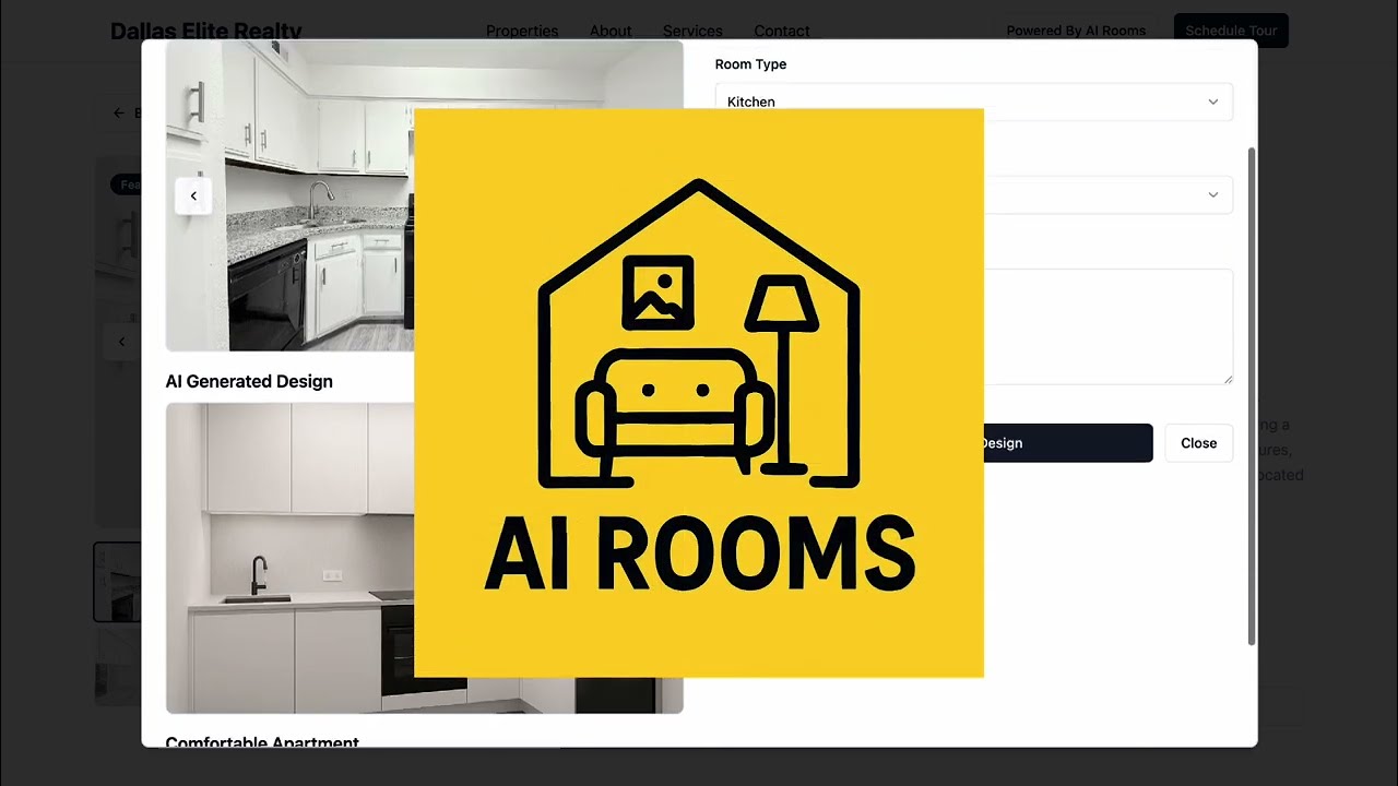 How AI Rooms Works for Real Estate Agencies (Full Demo)